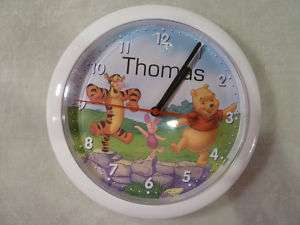Disney Winnie the Pooh & Tigger & Piglet Wall Clock  