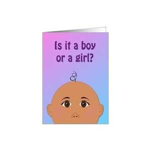  Is It a Boy or a Girl   Gender Reveal Party Invitation 