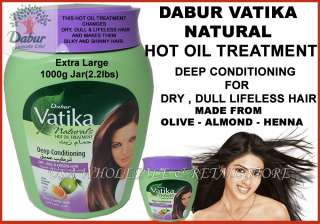 Dabur Vatika Hot Oil Treatment Dry Hair Conditioning  