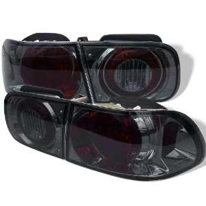  92 95 Honda Civic 2/4Dr Taillights   Smoke Automotive