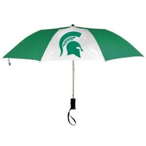 Michigan State Spartans 42 Folding Umbrella  Sports 