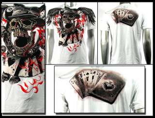   Couture T Shirt Skull Tattoo AW29 Sz M L XL XXL Rock Punk Graffiti bmx