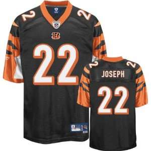 Johnathan Joseph Black Reebok NFL Premier Cincinnati Bengals Jersey