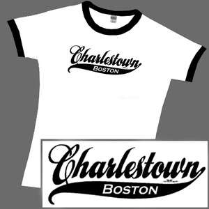 CHARLESTOWN BOSTON MASSACHUSETTS MA CELTICS T shirt  