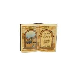  11 Centimeter Ceramic House Blessing with Book Shape and 