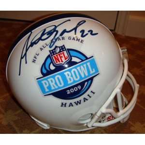  Asante Samuel Signed Pro Bowl 2009 Full Size Helmet Nfl 