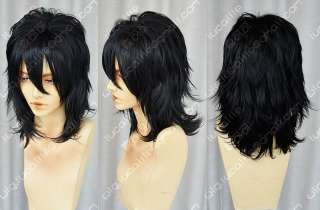 Death Note L Short Cosplay Black Wigs  