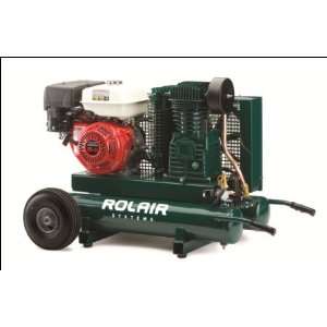  ROLAIR 8 HP 9 Gallon Two Stage Wheelbarrow Air Compressor 