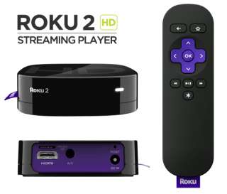 Each Roku 2 HD player comes with