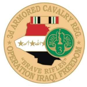  3rd Armored Cavalry Regiment Operation Iraqi Freedom Pin 