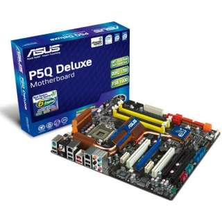 ASUS P5Q DELUXE INTEL MOTHERBOARD NEW NIB TESTED CURRENT BIOS  
