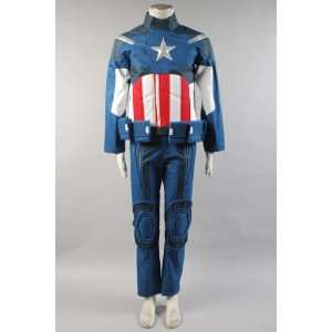  The Avengers NEW Captain America Cosplay Costume Set Toys 