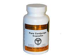 Pure Cordyceps Sinensis Cap Certified Organic USA Grown  