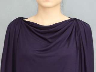 LANVIN 11AW NWT FEMALE DRAPED JERSEY TOP  