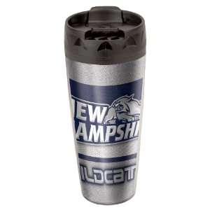  NCAA New Hampshire Wildcats 16 Ounce Travel Mug Sports 