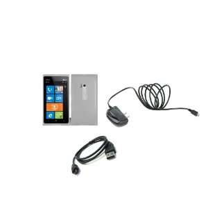  Nokia Lumia 900 (AT&T) Premium Combo Pack   Clear TPU Case 