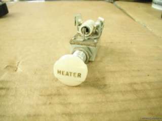Jeep NOS Willys Heater Control Switch Pickup Truck Wagon Jeepster cj2a 