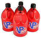 VP Racing 4 Pack Round RED 5 Gallon Race Fuel Jugs Gas Diesel Alcohol 