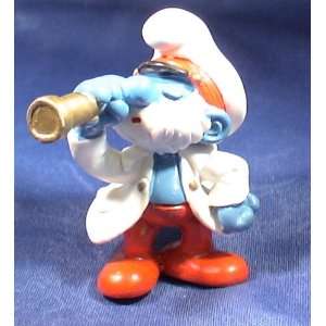 The Smurfs Papa Smurf Sea Captain Pvc Figure Toys & Games