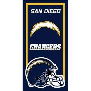    License Sport NFL Beach Towel   San Diego Chargers 