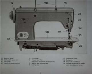 Pfaff 262 Sewing Machine Manual On CD  