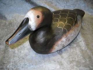 MASON POLY RESIN REPRODUCTION CANVASBACK HEN EX. COND 