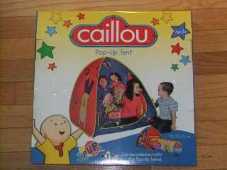 CAILLOU POP UP TENT PLAYHOUSE Brand NEW Boxed Official   VERY RARE 