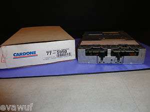 77 5950 A1 CARDONE REBUILT ECU Firebird Phoenix T1000  