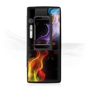  Design Skins for Sony Ericsson K800i   Coloured Flames 