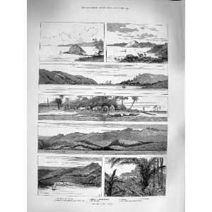   1883 NEW GUINEA ETHEL ISLAND FAIRFAX HARBOUR MORESBY