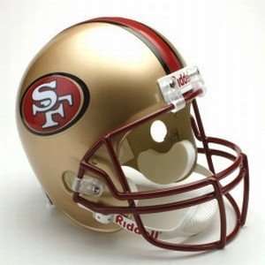 Riddell San Francisco 49ers Deluxe Replica 1996 2008 Football Helmet 