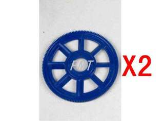 F00211 2 2x Blue main drive gear,TREX 450 V2 PRO Sport  