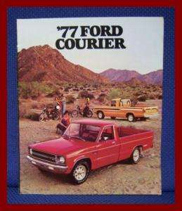 1977 Ford COURIER Pickup Truck Color Sales Brochure  