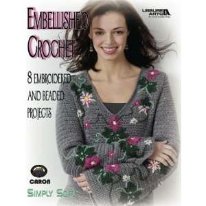  Embellished Crochet Arts, Crafts & Sewing