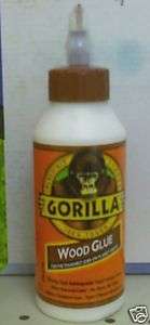 Gorilla Glue Wood Glue 8oz Bottle Natural Color  