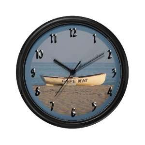  Cape May Lifeboat Beach Wall Clock by 
