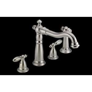 Delta 2256 SSLHP H216SS Two Handle Kitchen Faucet with Spray Handles