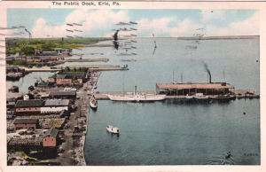 Erie PA   Public Dock   1927  