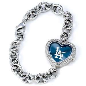  Ladies MLB Los Angeles Dodgers Heart Watch Jewelry