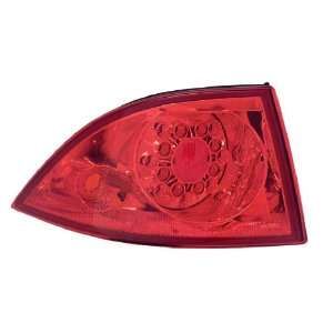 BUICK LUCERNE 06 UP LED TAIL LIGHT RED (OUTSIDE TWO PIECES) NEW