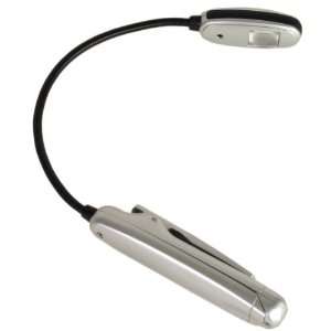  Mighty Bright TravelFlex LED Book Light Silver   643422 