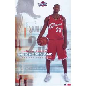 LeBron James (The Chosen One) Sports Poster Print   24 X 