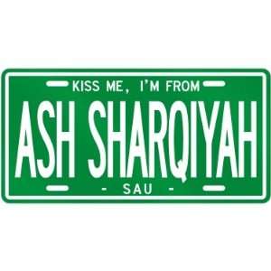   ASH SHARQIYAH  SAUDI ARABIA LICENSE PLATE SIGN CITY