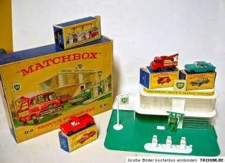Matchbox G 9 Service Station Set 1963 complete  