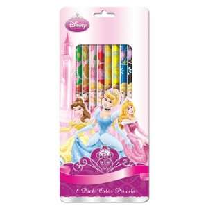  Princess 8 pack color pencils (11086A)