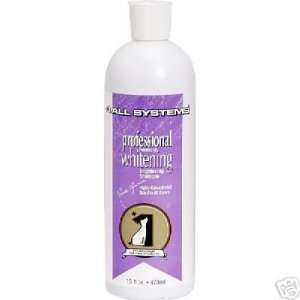  #1 All System Whitening Dog Cat Shampoo 16 oz Bottle 