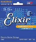 SETS ELIXIR NANOWEB ELECTRIC 6 STRING SUPER LIGHT #12002 from .09 to 