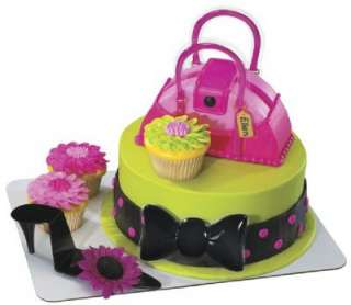 DIVA PURSE HAT GLAMOUR BIRTHDAY CAKE DECORATING SET  