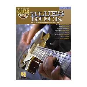  Hal Leonard Blues Rock Guitar Play Along Series Book with 