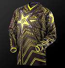 msr rockstar energy drink jersey black with yellow youth x